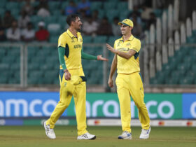 Starc's Hat-Trick Shines in Rainy CWC23 Warm-Up Day 2