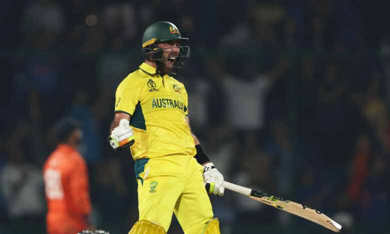 Maxwell's Record-Breaking Show at ICC World Cup in Delhi!
