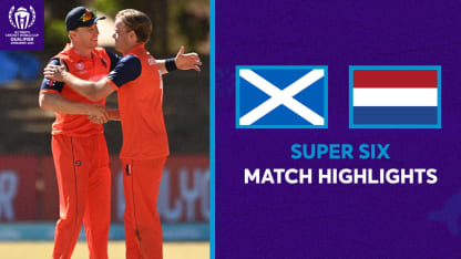 Netherlands chase down Scotland to snatch World Cup berth | CWC23 Qualifier