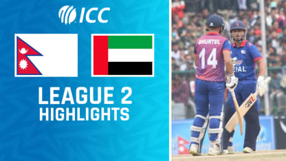 Nepal prevail against UAE to seal CWC Qualifier berth | Match Highlights